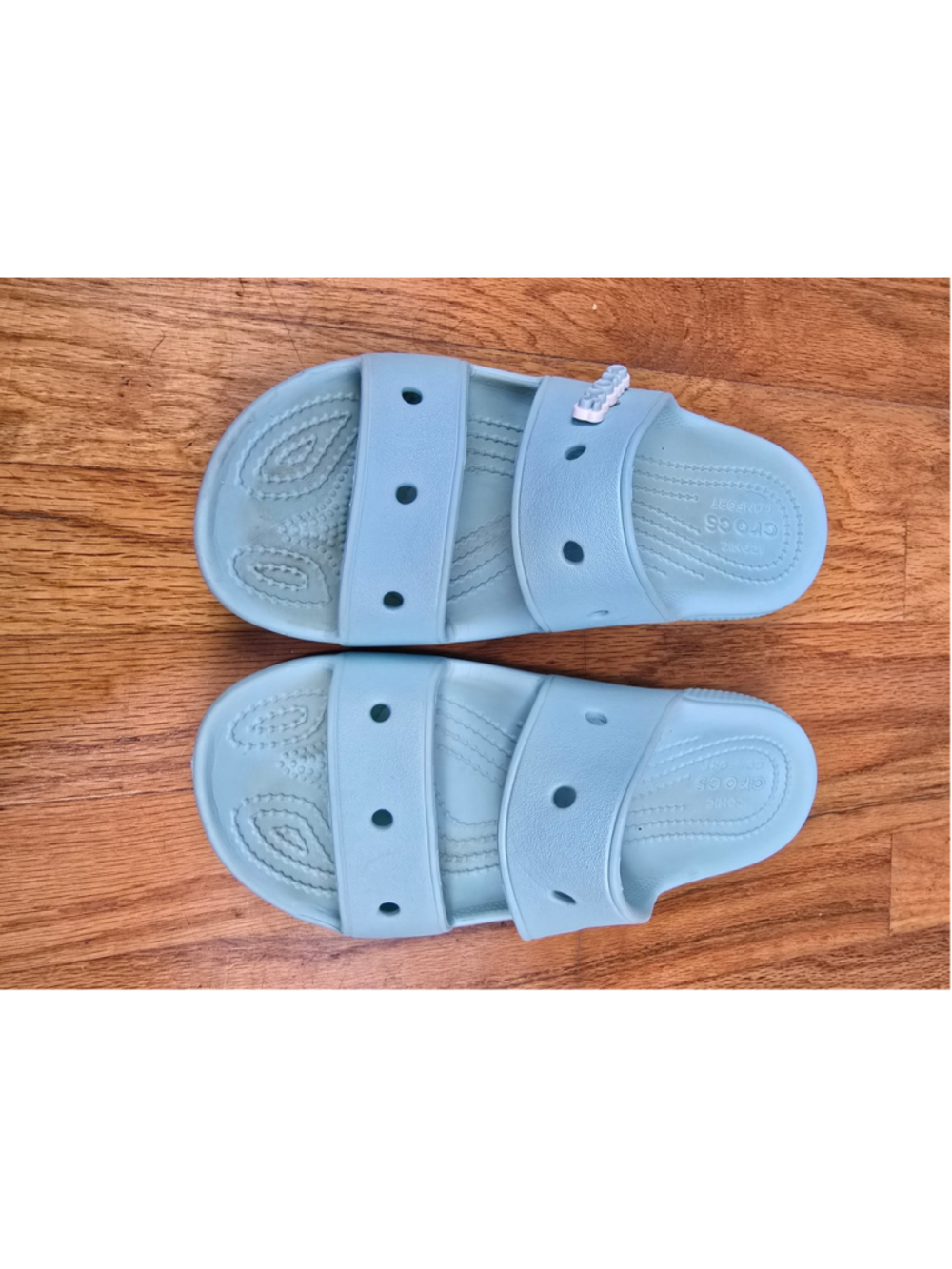 Women's Crocs Blue Sandals Size 7
